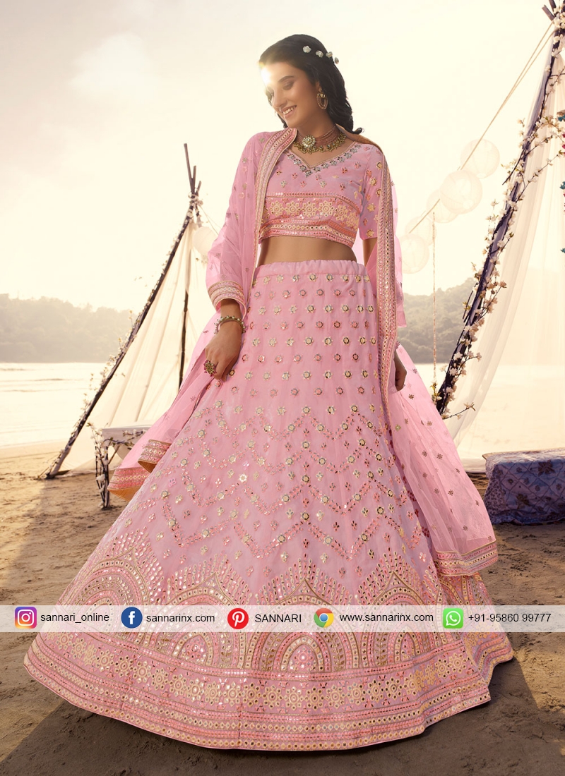 Why Pastel Colors Are So Trending In Bridal Lehengas? - House of Surya