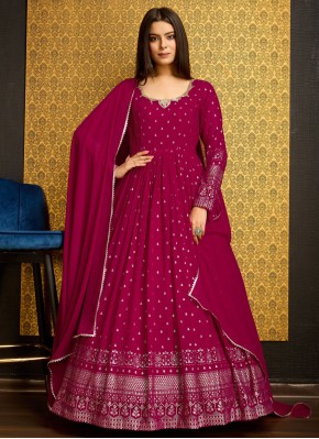 Appealing Rani Reception Designer Gown