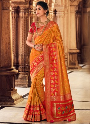 Astonishing Silk Weaving Designer Saree