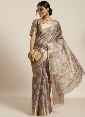 Auspicious Silk Blend Classic Saree