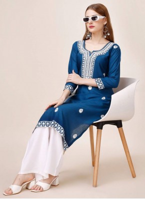 Awesome Embroidered Casual Kurti