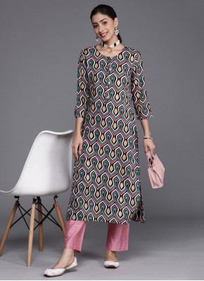 Awesome Multi Colour Party Wear Kurti