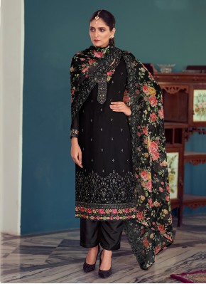 Black Color Designer Salwar Kameez