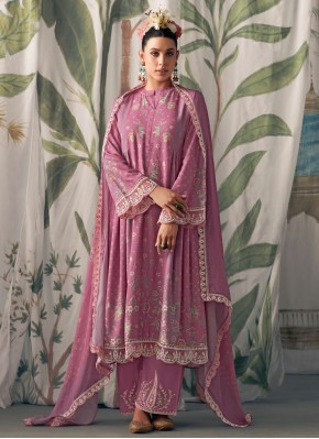 Breathtaking Embroidered Pink Pakistani Salwar Kameez 