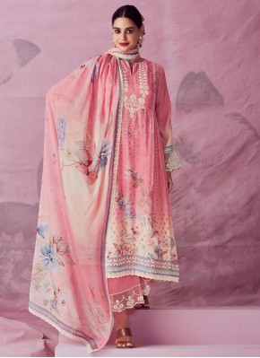 Breathtaking Pink Designer Salwar Suit