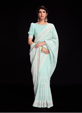 Catchy Sequins Party Saree