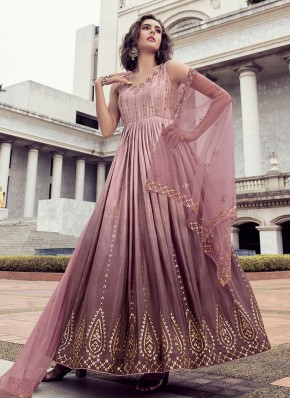 Chinon Gown  in Mauve