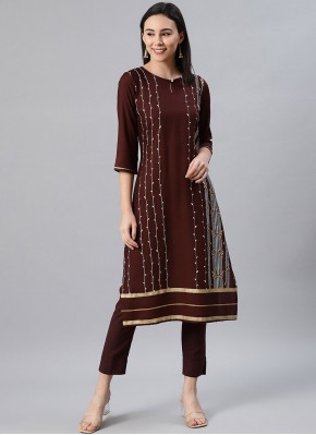Conspicuous Fancy Rayon Party Wear Kurti