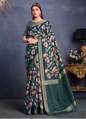 Conspicuous Morpeach  Traditional Saree