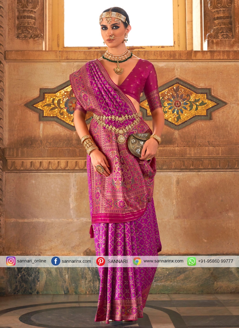 Dashing Weaving Banarasi Silk Classic Saree