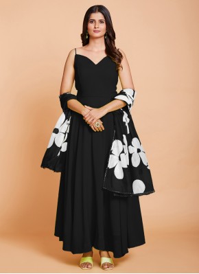 Desirable Plain Organza Gown