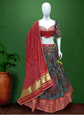 Dola Silk Garba Wear Chaniya Choli for Navratri