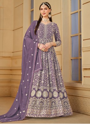 Elegant Embroidered Salwar Suit