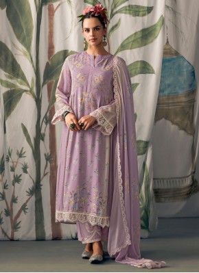 Elegant Muslin Pakistani Salwar Suit
