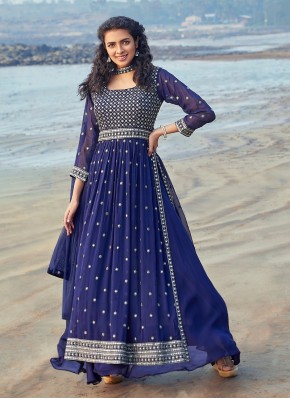 Enthralling  Georgette Designer Ready made Palazzo Dress