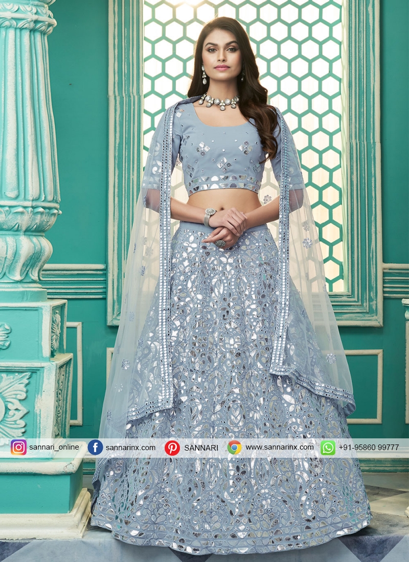 Vibrant Blue Colored Designer Lehenga Choli, Shop wedding lehenga choli  online-anthinhphatland.vn