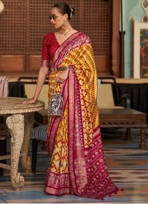 Epitome Weaving Patola Silk  Classic Saree