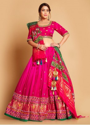 Especial Gajji Silk Designer Readymade Lehngha Choli for Mehndi