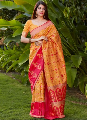 Exceeding Banarasi Silk Designer Traditional Saree