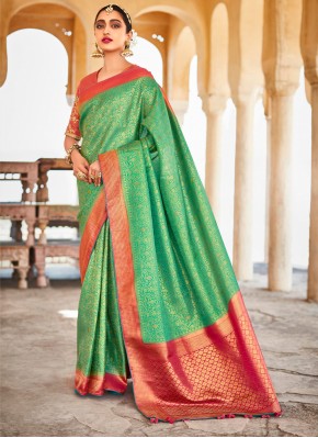 Exciting Embroidered Designer Traditional Saree