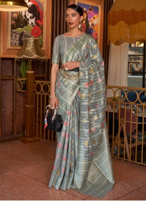 Exotic Handloom silk Designer Saree