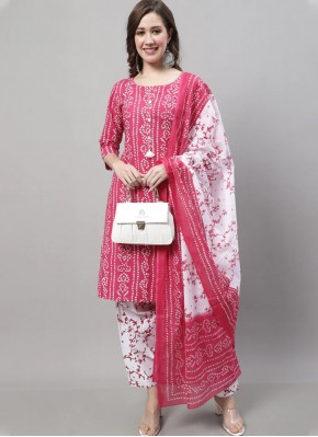 Fab Printed Cotton Trendy Salwar Kameez