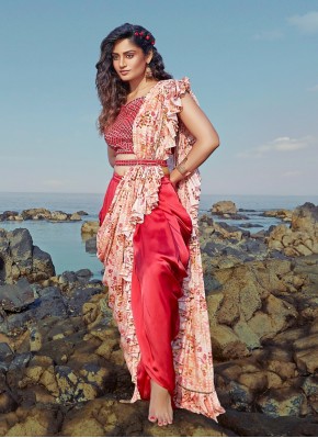 Fancy Fabric Indo Western for Party Wear