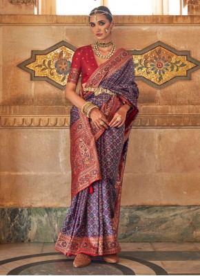 Fantastic Weaving Contemporary Style Saree
