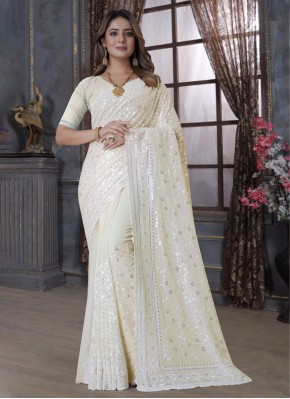 Fascinating Georgette Contemporary Style Saree