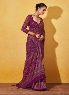 Fashionable Traditional Saree For Festival