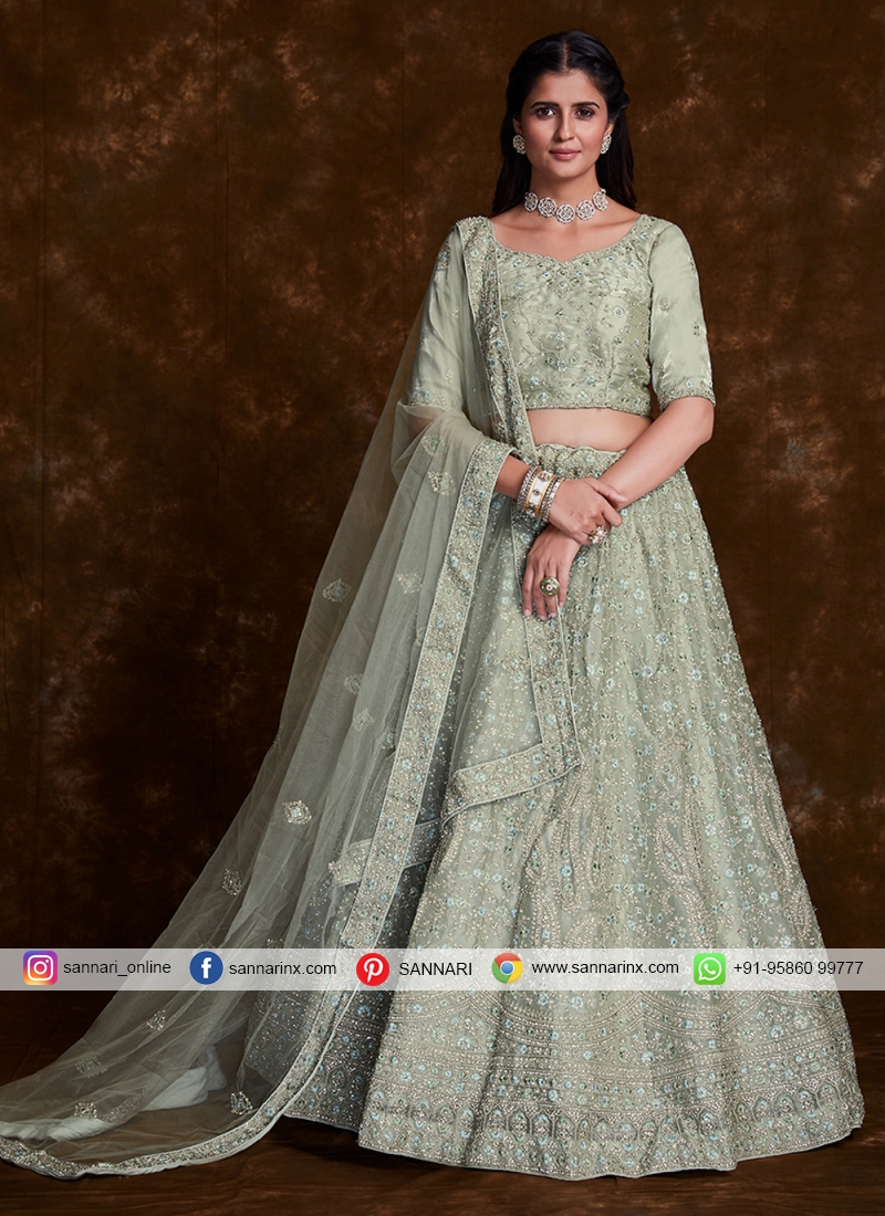 Engagement Designer Lehenga Choli | Marriage Shaadi Indian Dress