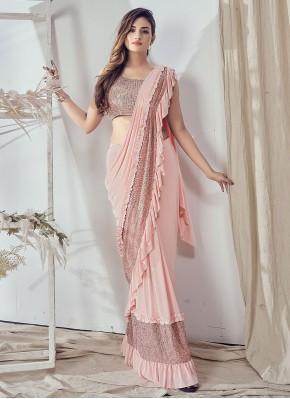 Fetching Lycra Ready Pleated Saree