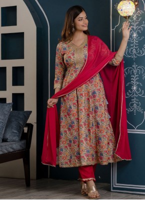 Flawless Embroidered Casual Readymade Suit