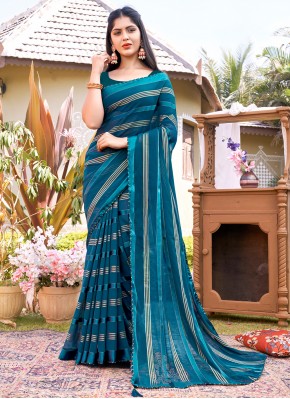 Gilded Fancy Fabric Woven Classic Saree