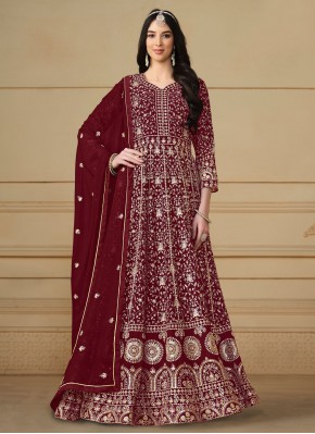 Glamorous Embroidered Wedding Trendy Salwar Kameez