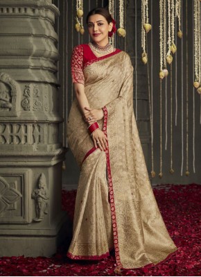 Gold Weaving Silk Classic Saree