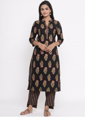 Immaculate Cotton Print Party Wear Kurti