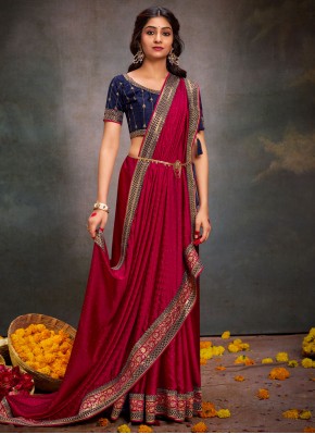Immaculate Satin Silk Trendy Saree