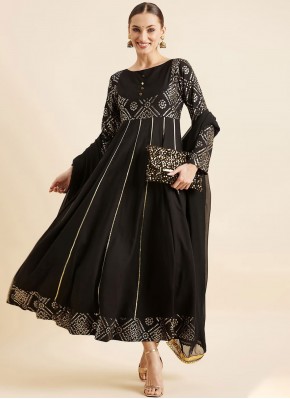 Impeccable Georgette Gown