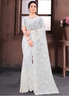 Integral Embroidered Wedding Classic Saree