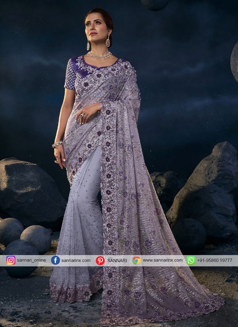 Intriguing Trendy Saree For Reception