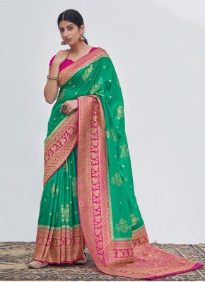 Lively Silk Weaving Classic Saree