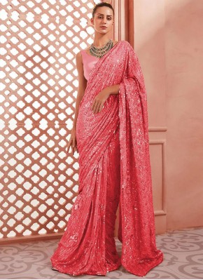 Lovable Contemporary Saree For Sangeet