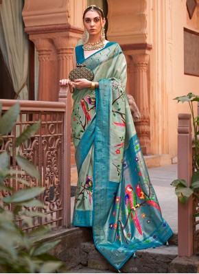 Lovely Silk Sangeet Classic Saree