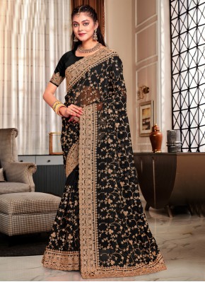 Magnetize Embroidered Party Contemporary Saree