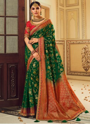 Magnificent Fancy Fabric Party Trendy Saree