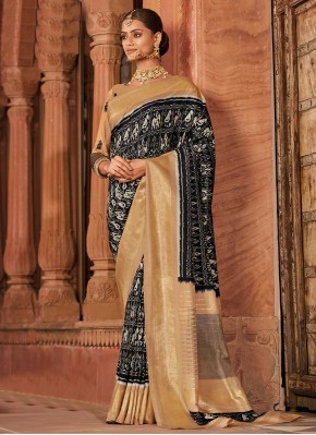 Magnificent Silk Ceremonial Designer Saree
