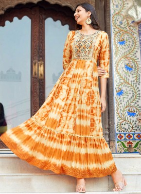 Majestic Trendy Gown For Festival