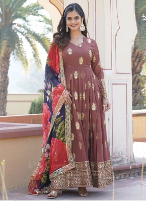 Miraculous Readymade Trendy Gown  For Mehndi