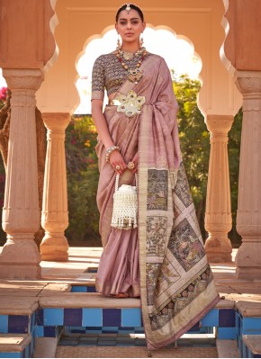 Multi Colour Kanchipuram Silk Trendy Saree